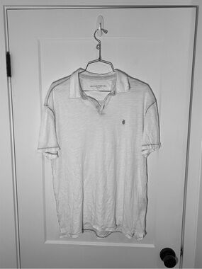 John Varvatos USA 3/4 Button Down Tee Large